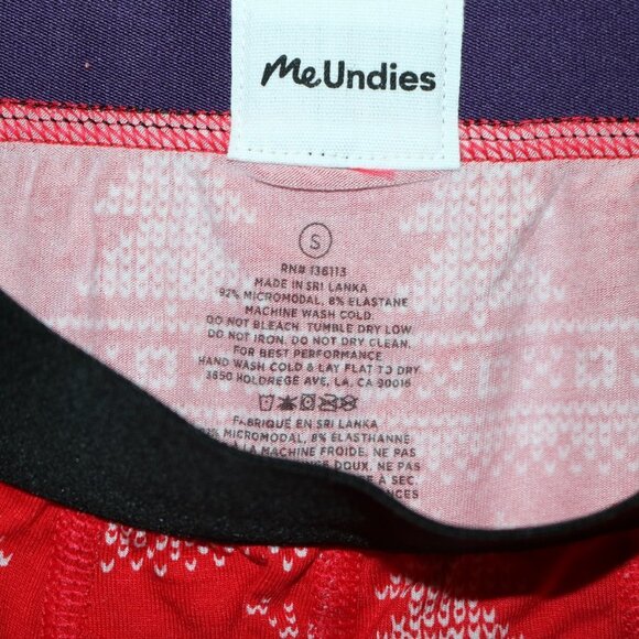MeUndies Christmas bundle of 2 boxer briefs small Men's/teens - Picture 7 of 8